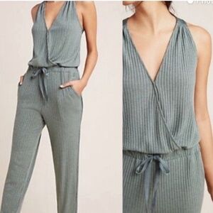 Anthropologie Jumpsuit Sage Green Size XS